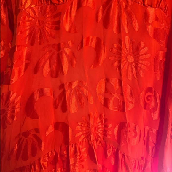 Farm Rio Long-Sleeve V-Neck
Jacquard Maxi Dress - Picture 4 of 5